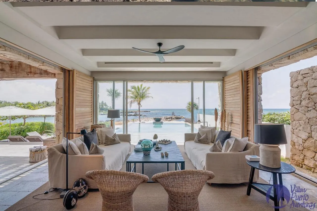 Ferienwohnung Casa Caleta 6 Bdrm With Amazing Private Beach Puerto Aventuras